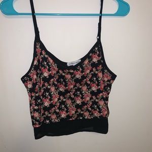 Floral tank top